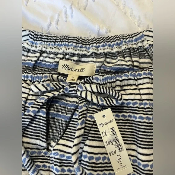 Madewell jacquard keyhole crop top size S - Picture 3 of 8